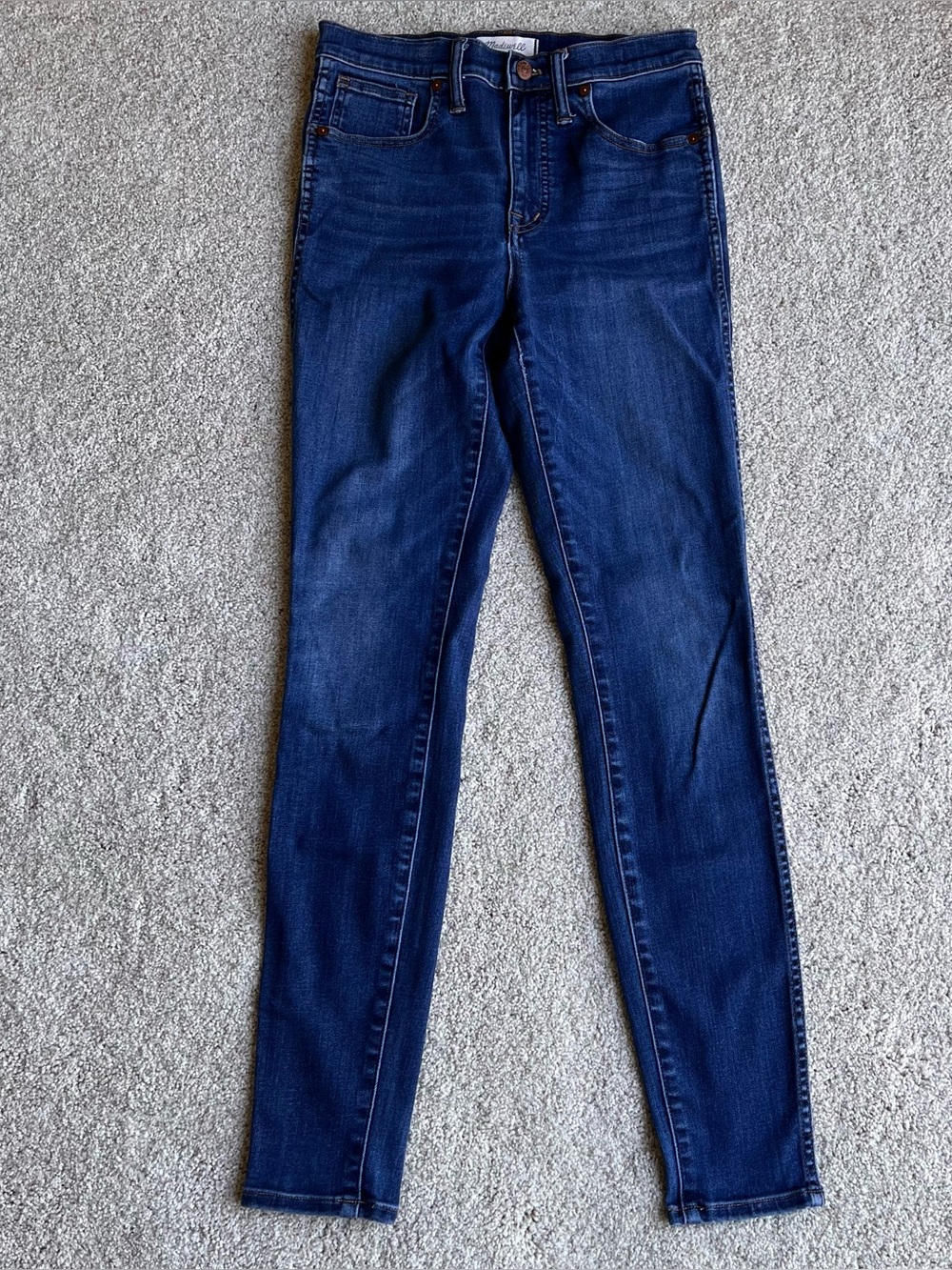 Madewell Jeans 10 inch High Rise Skinny, Size 27T Tall